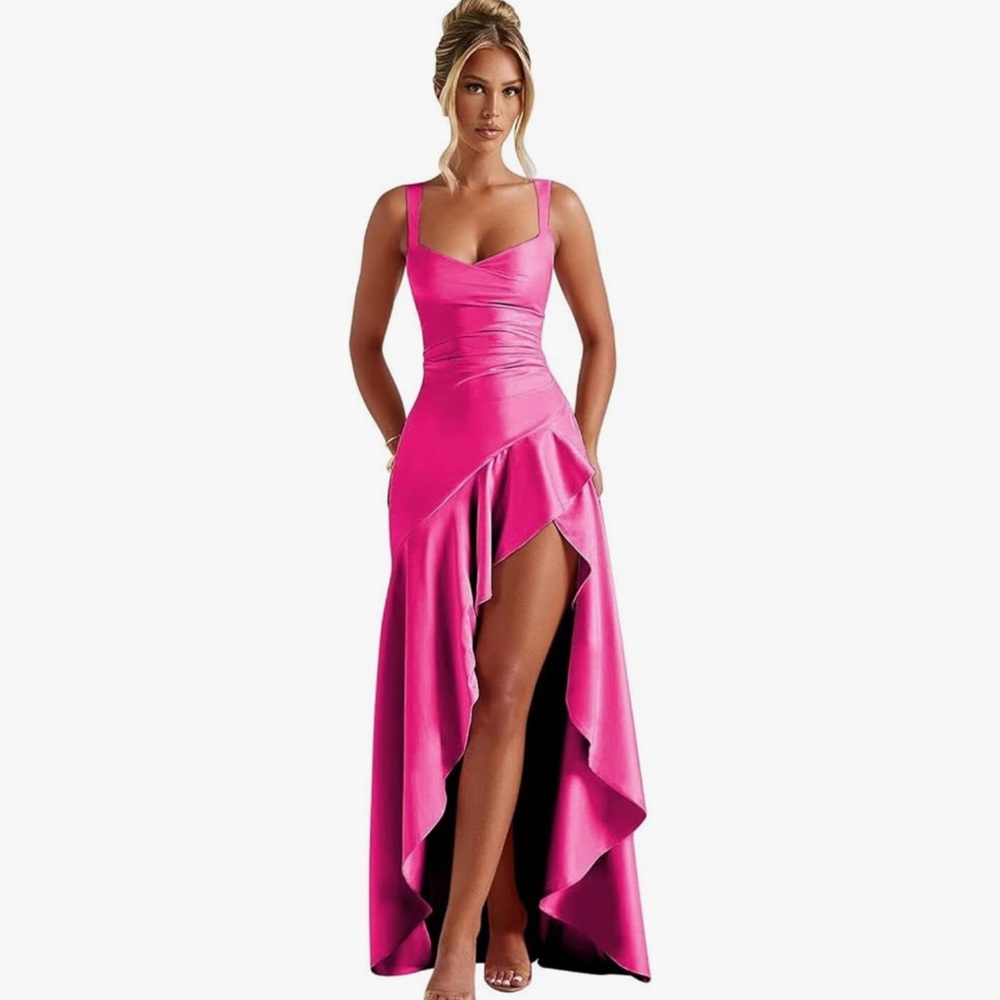 Hot Pink Maxi Dress